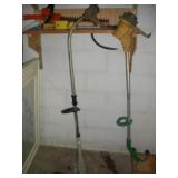 4 ELECTRIC HEDGE TRIMMERS & WEED wACKERS