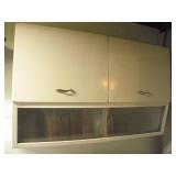 RETRO METAL 2 DOOR  KITCHEN  WALL CABINET