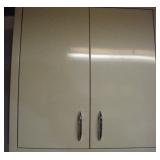 RETRO METAL 2 DOOR KITCHEN WALL CABINET