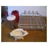 STRAINER AND KITCHET ITEMS