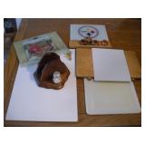 NAPKIN HOLDERS AND CUTTING BOARDS