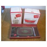 LENOX CHRISTMAS SERVING DISHES