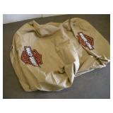 HARLEY DAVIDSON CANVAS DISPLAY TABLE COVER