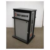 HARLEY DAVIDSON 2 SIDED LOCKING DISPLAY CASE