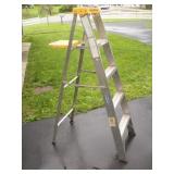 WERNER 5FT ALUMINUM STEP LADDER