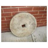VINTAGE 17IN GRINDING STONE
