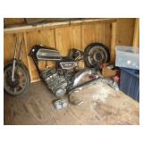 LATE 1970'S YAMAHA OOHC 500 PROJECT MOTORCYCLE