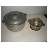ALUMINUM SAUCE PAN AND STOCK POT