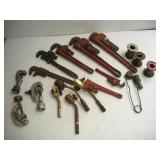 PIPE WRENCHES AND PLUMBING TOOLS