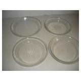 PYREX - GLASSBAKE - AND FIREKING PIE PANS