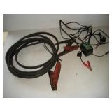 BATTERY TENDER AND JUMPER CABLES