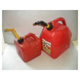 2 AND 5GAL PLASTIC GAS CANS