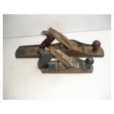 (2) WOOD PLANES