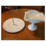 FENTON ART GLASS SILVER CREST GLASSWARE