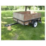 2014 CARRY ON 6FT SINGLE AXLE TRAILER