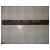 VINTAGE THERMOID HAND PAINTED FAN BELT DISPLAY