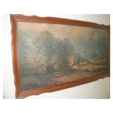 E THOMAS FRAMED PRINT  51X28