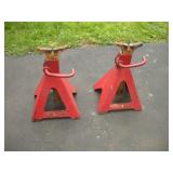 (2) 5 TON JACK STANDS   15IN TALL