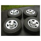 2002 CHEVY TRUCK STEEL 16IN RIMS  (1/2 TON) W/