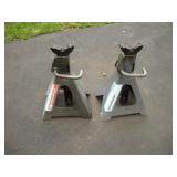 (2) 6 TON JACK STANDS   15IN TALL