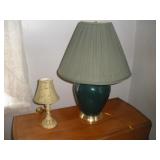 (2) TABLE LAMPS TALLEST 21IN