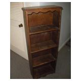 PINE BOOKSHELF 18X8X48