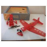 VINTAGE COX ENGINE POWERED 'COSMIC WIND' TOY-
