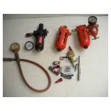 AIR LINE FITTINGS AND REGULATORS