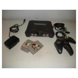 VINTAGE NINTENDO 64 GAME SYSTEM W/