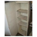 WOODEN STORAGE CABINET 18X12X54