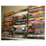 DVD'S CONTENTS OF SHELF