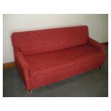 MID CENTURY MODERN SOFA  66IN LONG
