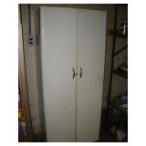 VINTAGE METAL CABINET 27X13X66