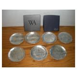 WENDAL AUGUST 4IN COLLECTABLE PLATES