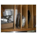 BAKEWARE CONTENTS OF CABINET