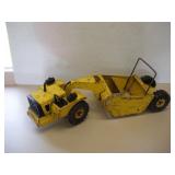 VINTAGE TONKA SCRAPER 27IN LONG