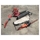 ELECTRIC LEAF BLOWER / VAC W/