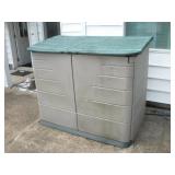 RUBBERMAID OUTDOOR STORAGE BIN