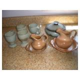 VINTAGE FRANKCOMA (OK.) CROCK PITCHERS AND