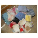 VINTAGE APRONS AND HANKERCHIEFS