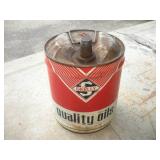 VINTAGE SKELLY 5 GAL OIL CAN