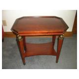 MID CENTURY MODERN TEA TABLE 22X16X21