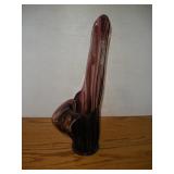 VINTAGE L.E. SMITH GLASS AMETHYST--