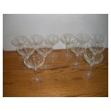 LENOX CRYSTAL SEA SWIRL STEMWARE