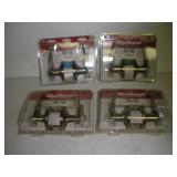 (4) KWIKSET LEVER STYLE INTERIOR DOO KNOBS
