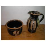 CROCK PITCHER AND PLANTER