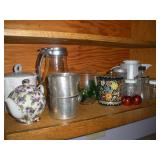 GLASSWARE AND KITCHENWARE CONTENTS OF
