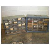(2) PARTS ORGANIZERS W/ CONTENTS