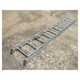 WERNER 20FT ALUMINUM EXT LADDER