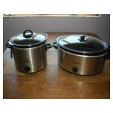 (2) CROCK POTS